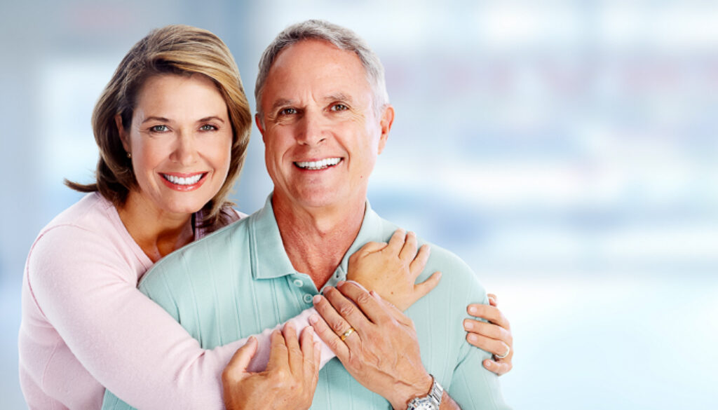 Happy couple has optimized retirement savings with life insurance and annuities
