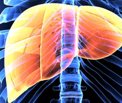 Image of human liver with inflammation or elevated liver functions