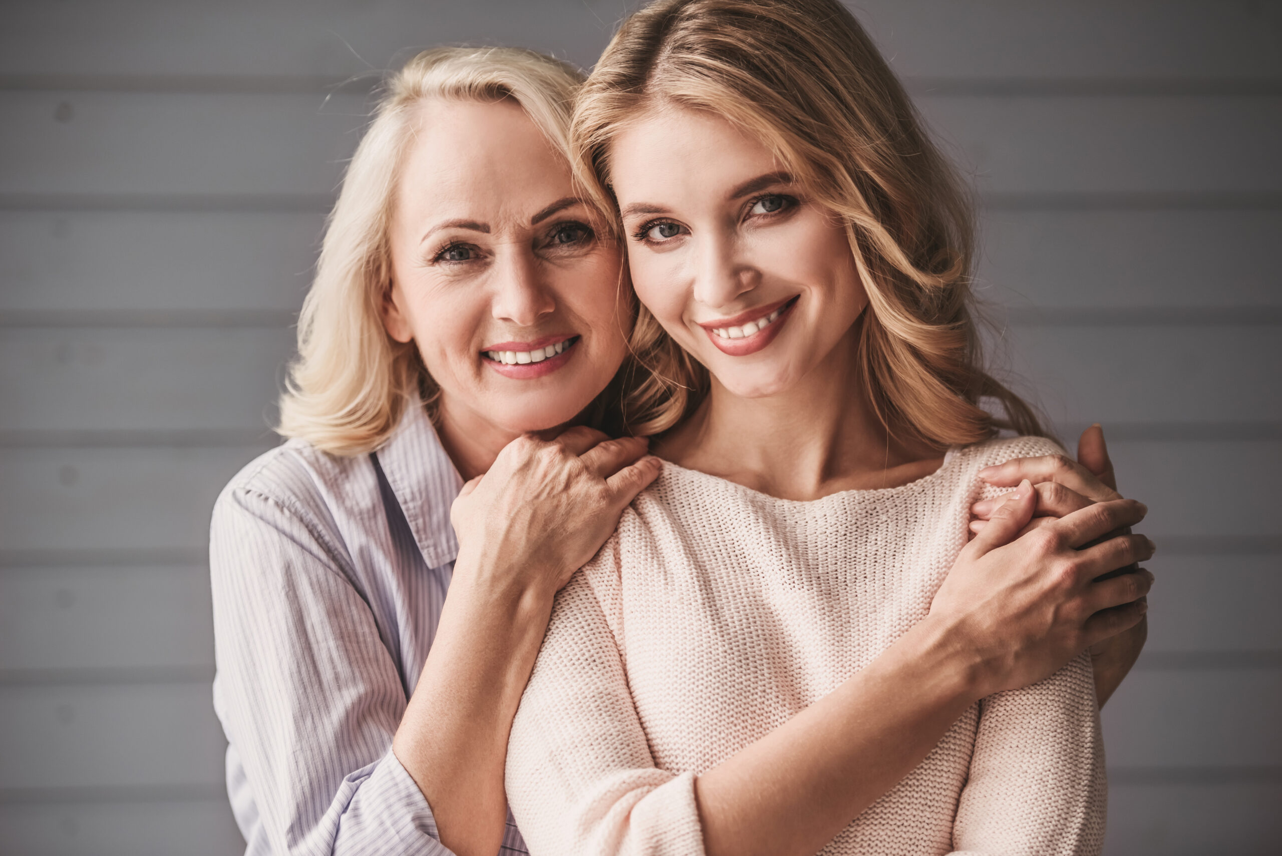 Senior mum and adult daughter Mother and Daughter