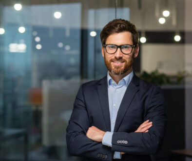 Confident financial advisor